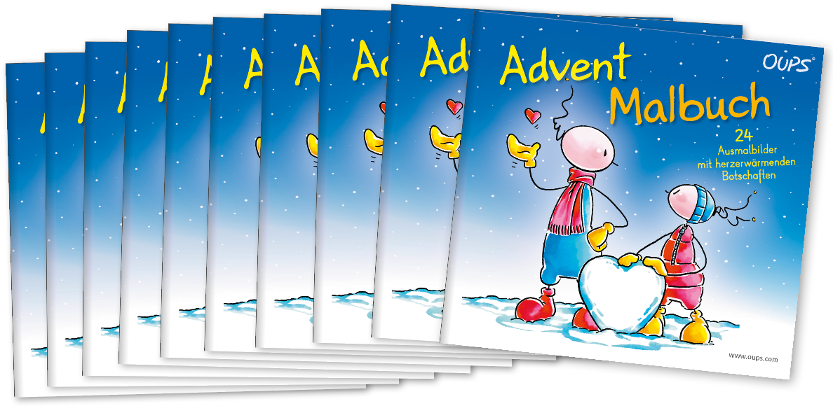 24 Bilder. 24 Herzensbotschaften. Eine Adventzeit voller Liebe.