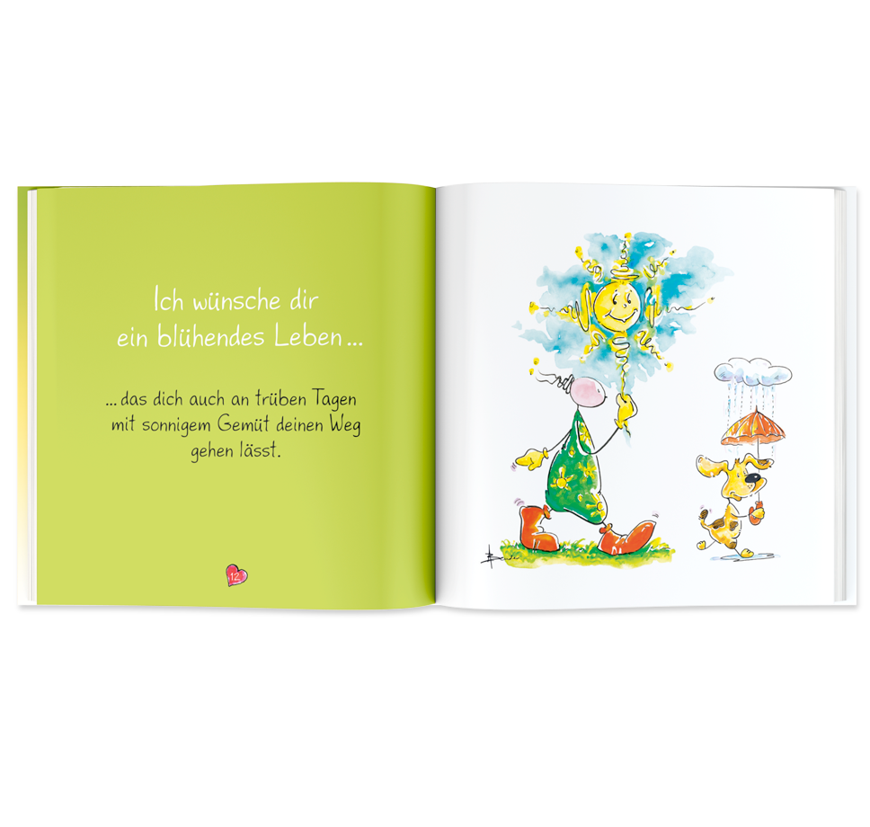 OUPS Minibuch - Ein blühendes Leben das wünsche ich dir! - Oups