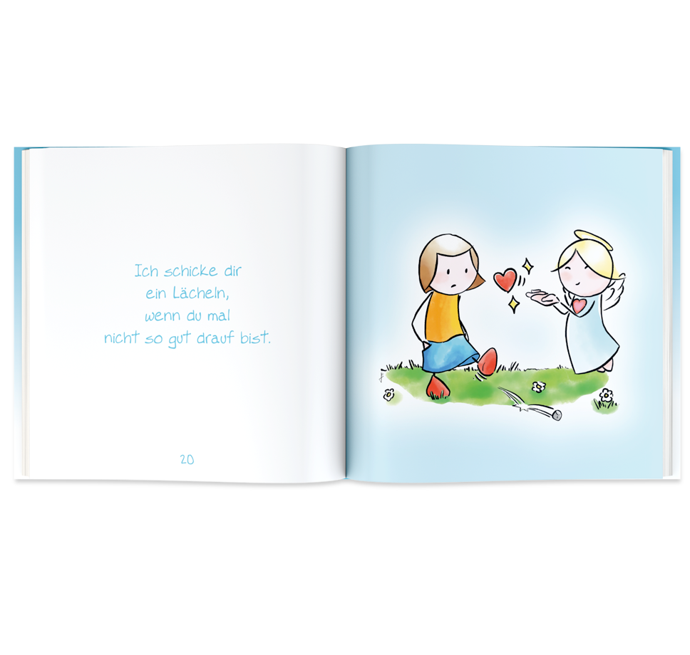 Engel Ella Minibuch - Ich pass auf dich auf! - Oups