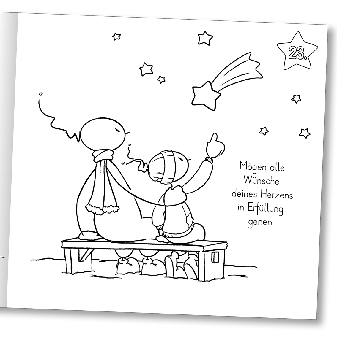 24 Bilder. 24 Herzensbotschaften. Eine Adventzeit voller Liebe.