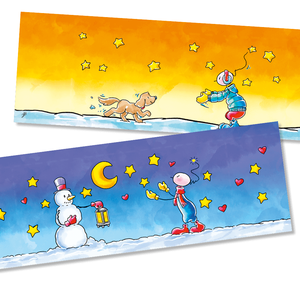 Oups - Tischlicht Winter