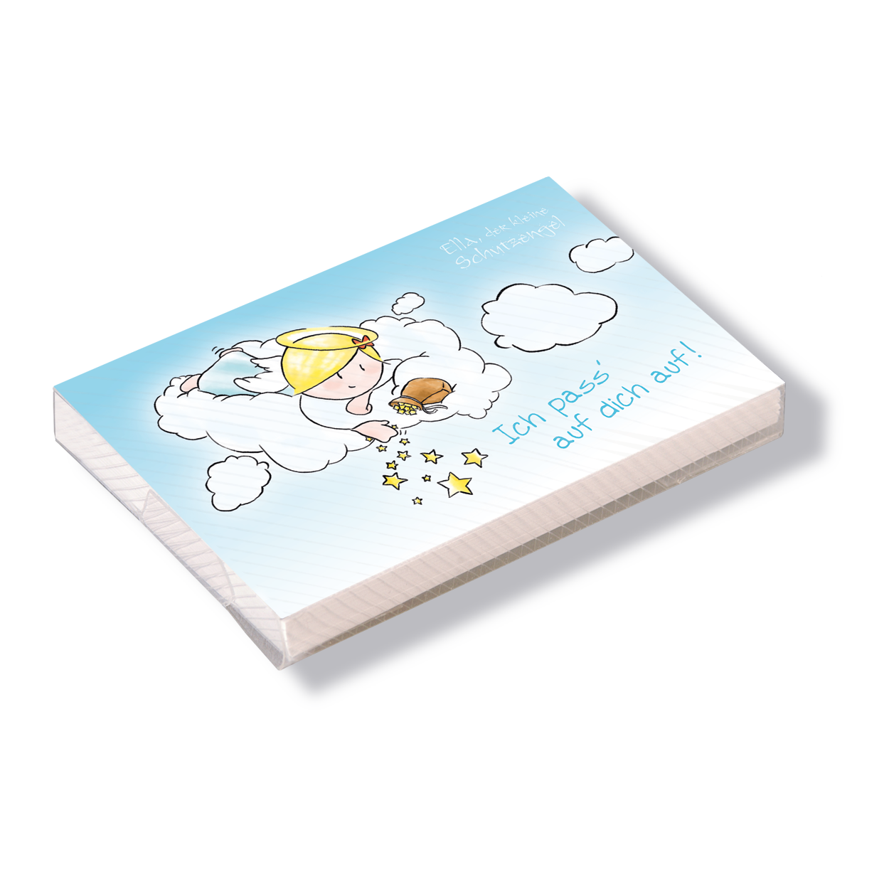 Engel Kärtchenbox - Ich pass´ auf dich auf! - Oups