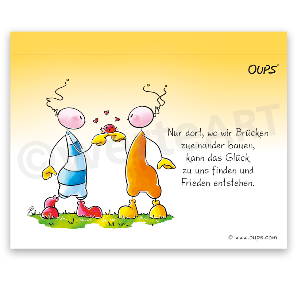 Oups Tischgalerie - Glücksmomente für das ganze Jahr - Oups