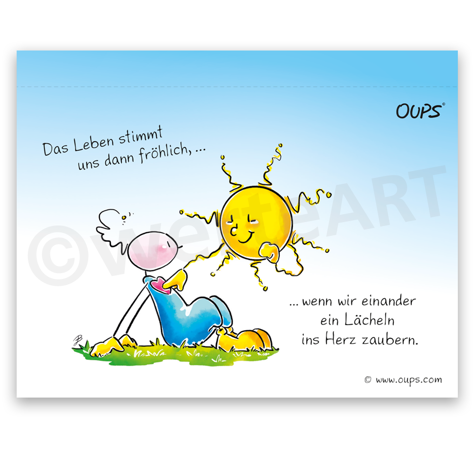 Oups Tischgalerie - Glücksmomente für das ganze Jahr - Oups