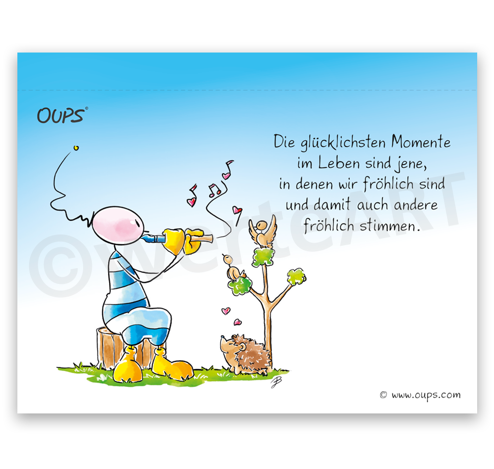 Oups Tischgalerie - Glücksmomente für das ganze Jahr - Oups