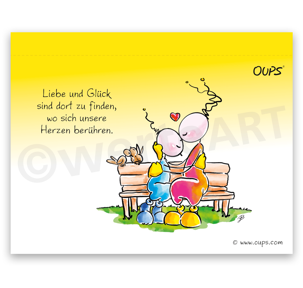 Oups Tischgalerie - Glücksmomente für das ganze Jahr - Oups