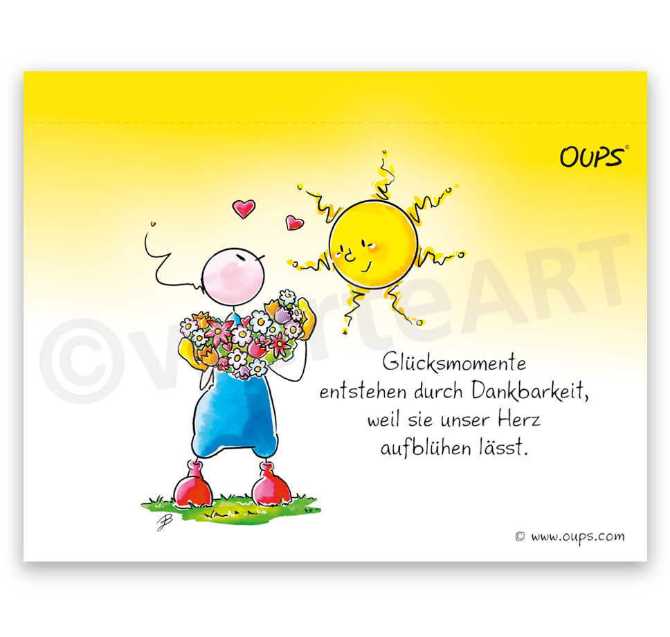 Oups Tischgalerie - Glücksmomente für das ganze Jahr - Oups