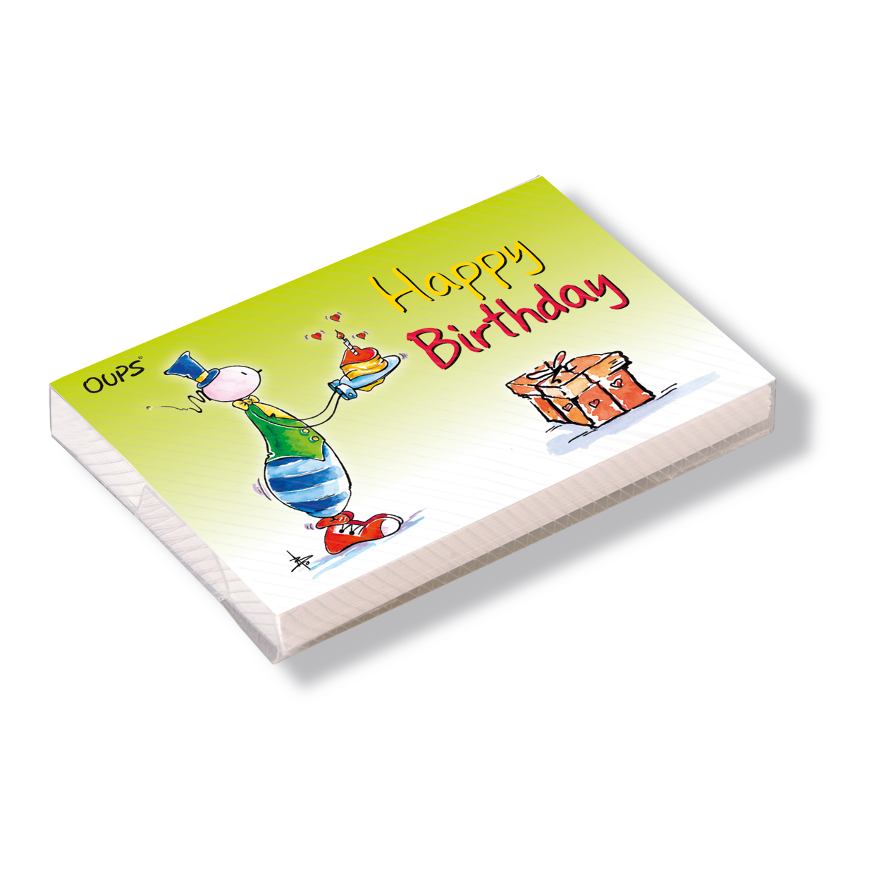 OUPS Kärtchenbox - Happy Birthday - Oups