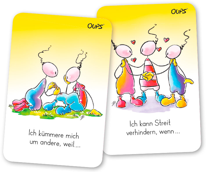 Oups Karten - Herzensbrücken bauen - Oups