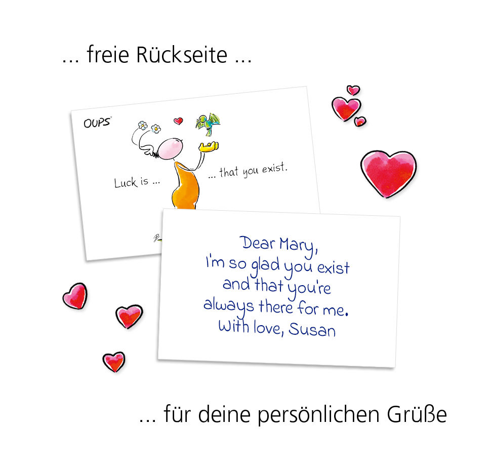 Oups Card Box - Lucky Charm Cards - Oups