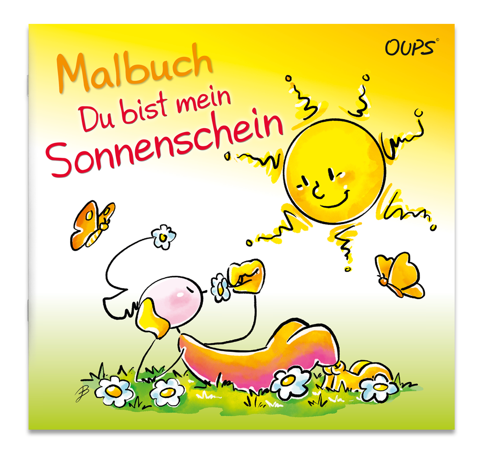 Oups Malbuch - Du bist mein Sonnenschein - Oups