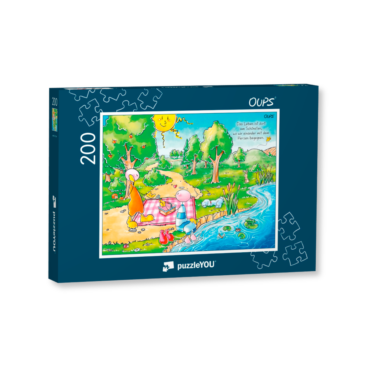 Oups Puzzle - Picnic 200 Pieces