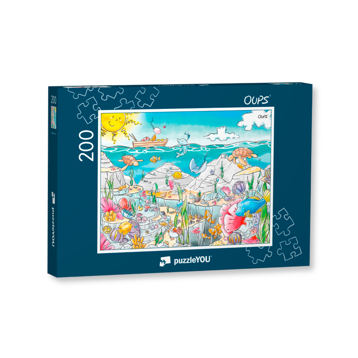 Oups Puzzle - Meer 200 Stück