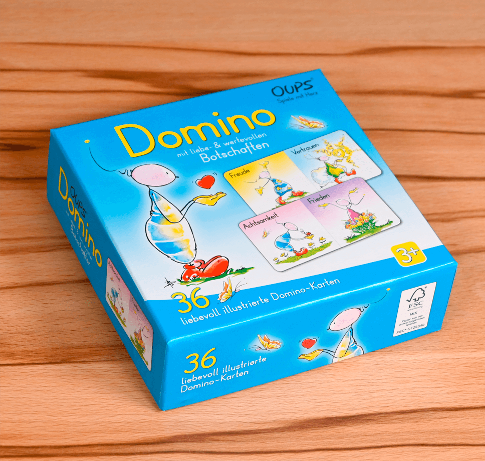 Oups Spiel - Domino - Oups