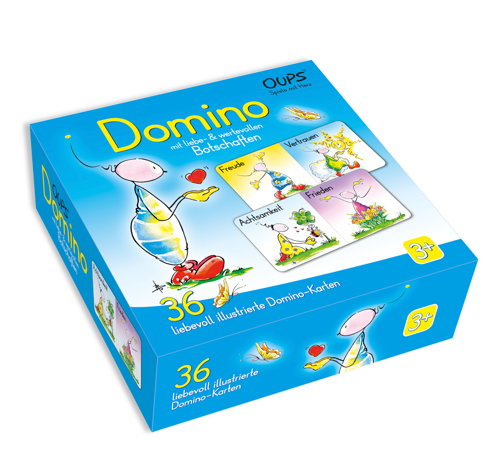 Oups Spiel - Domino - Oups