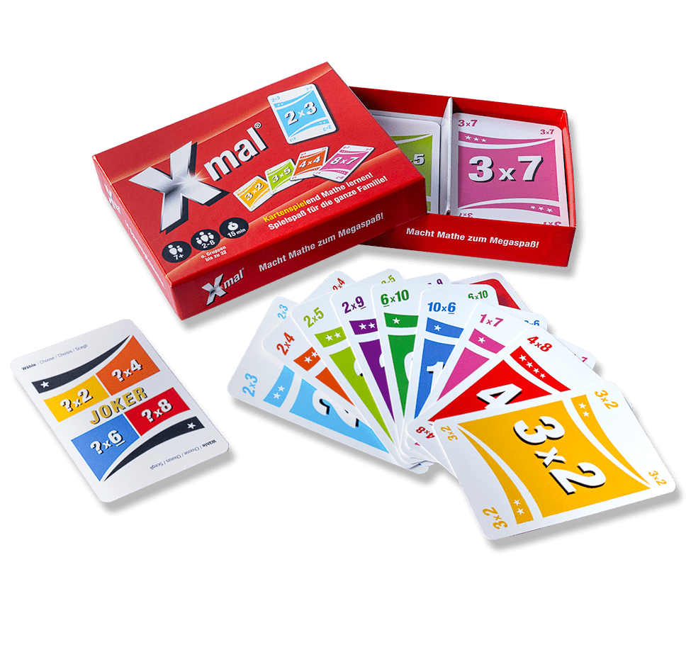 Xmal - Kartenspielend Mathe lernen!
