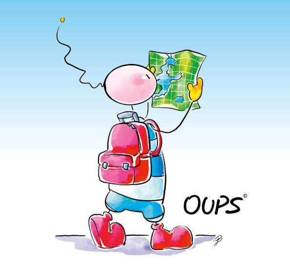 Wenn Oups auf Reisen geht …