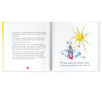 OUPS Buch - Sonnenstrahlen für unser Herz - Oups