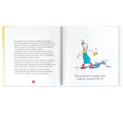 OUPS Buch - Sonnenstrahlen für unser Herz - Oups