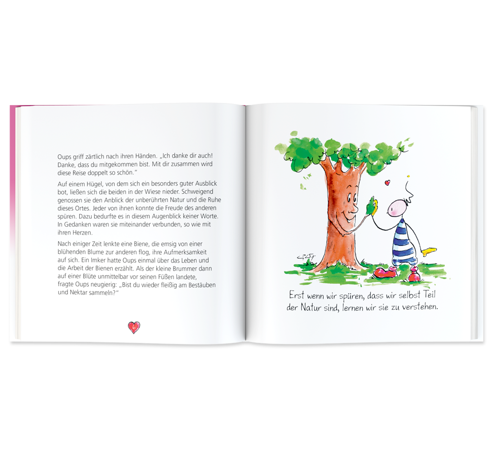 OUPS Buch - Ein bunter Strauß Lebensfreude - Oups