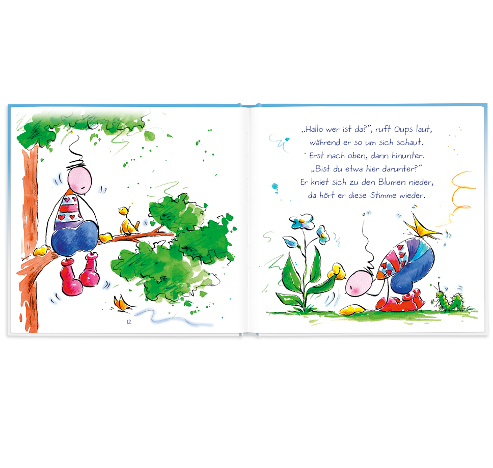 OUPS Kinderbuch - Oups wer bist denn du? - Oups