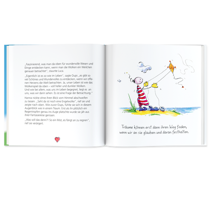 OUPS Buch - Das Leben ist schön - Oups