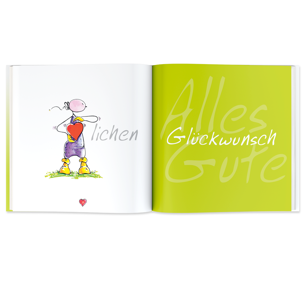 OUPS Buch - Glückwünsche für einen lieben Menschen