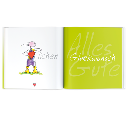 OUPS Buch - Glückwünsche für einen lieben Menschen