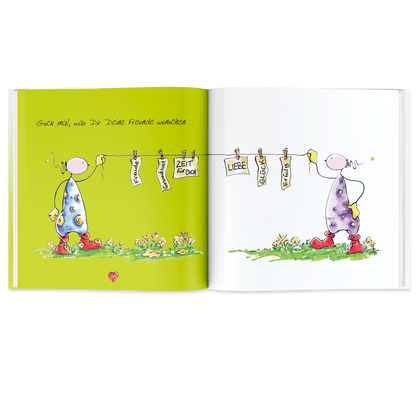 OUPS Buch - Glückwünsche für einen lieben Menschen