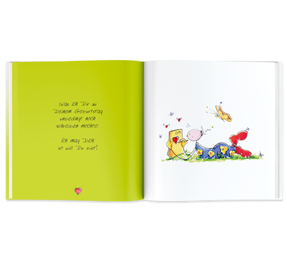 OUPS Buch - Glückwünsche für einen lieben Menschen
