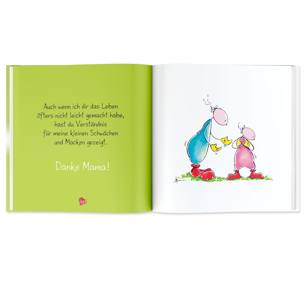 OUPS Minibuch - Danke Mama - Oups