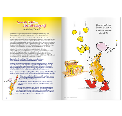 OUPS - Schulheft Begleitheft - Oups