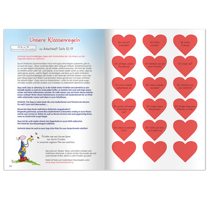 OUPS - Schulheft Begleitheft - Oups