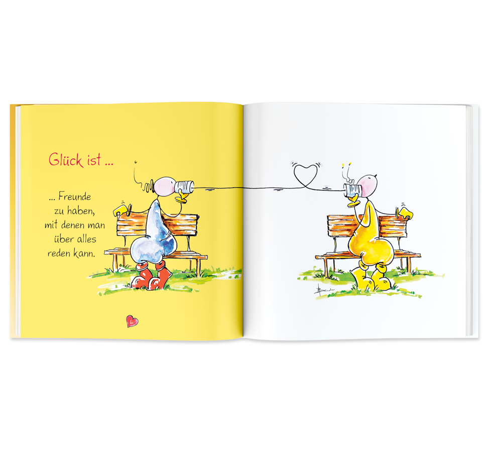 OUPS Minibuch - Glück ist, dass es dich gibt - Oups
