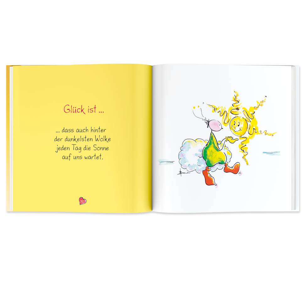 OUPS Minibuch - Glück ist, dass es dich gibt - Oups