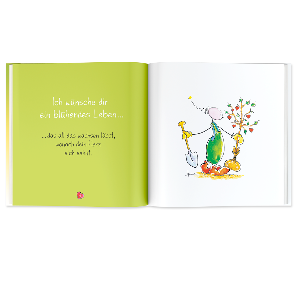 OUPS Minibuch - Ein blühendes Leben das wünsche ich dir! - Oups