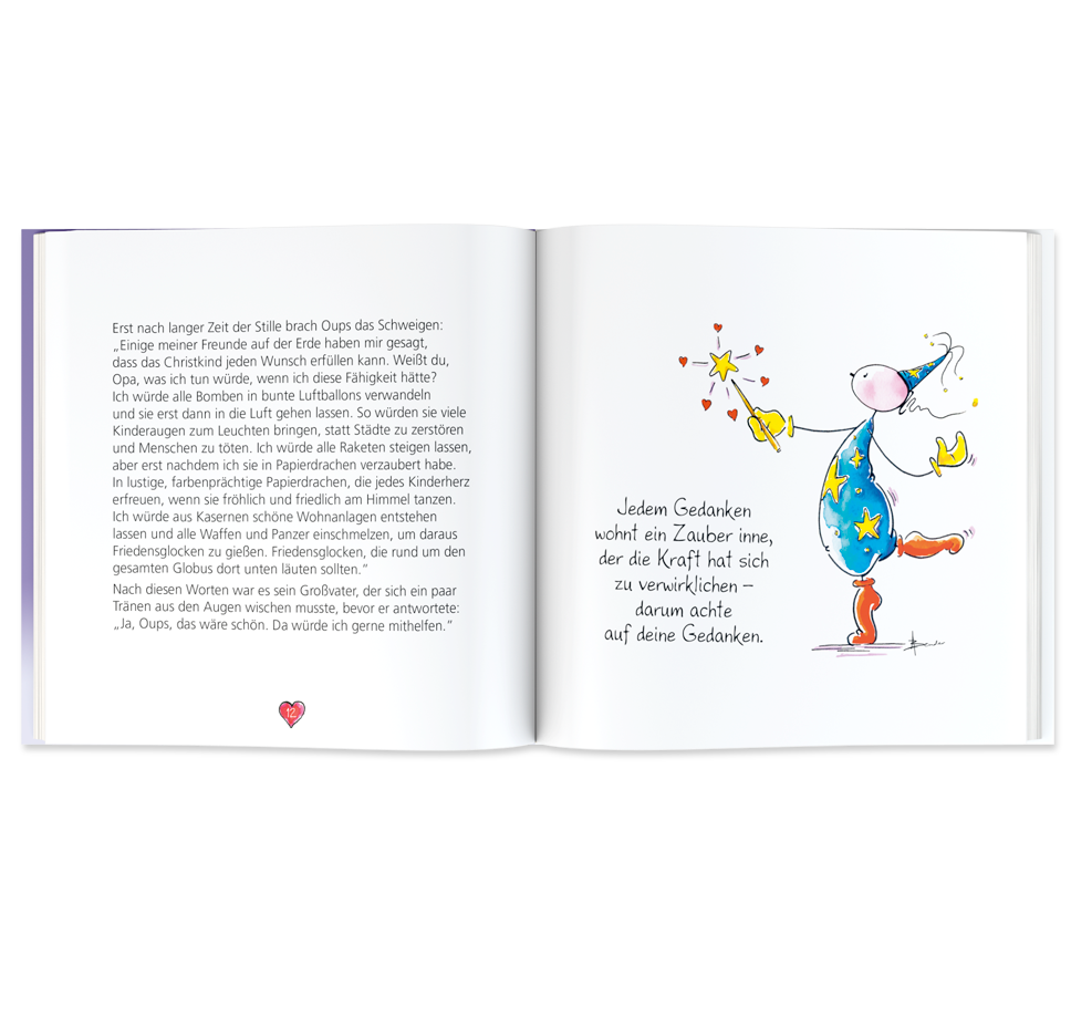OUPS Buch - Wenn ich das Christkind wäre... - Oups