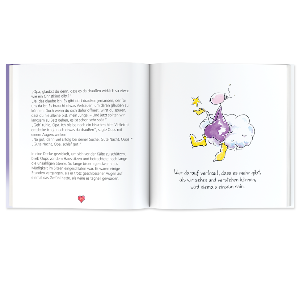 OUPS Buch - Wenn ich das Christkind wäre... - Oups