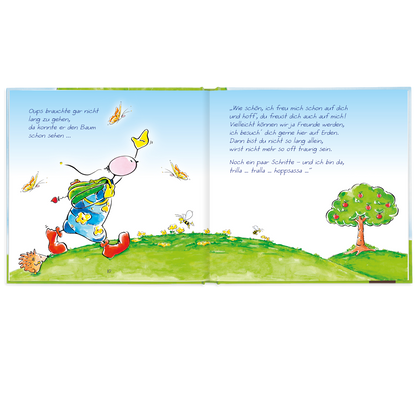 Oups Kinderbuch - Oups und sein Freund der Baum - Oups