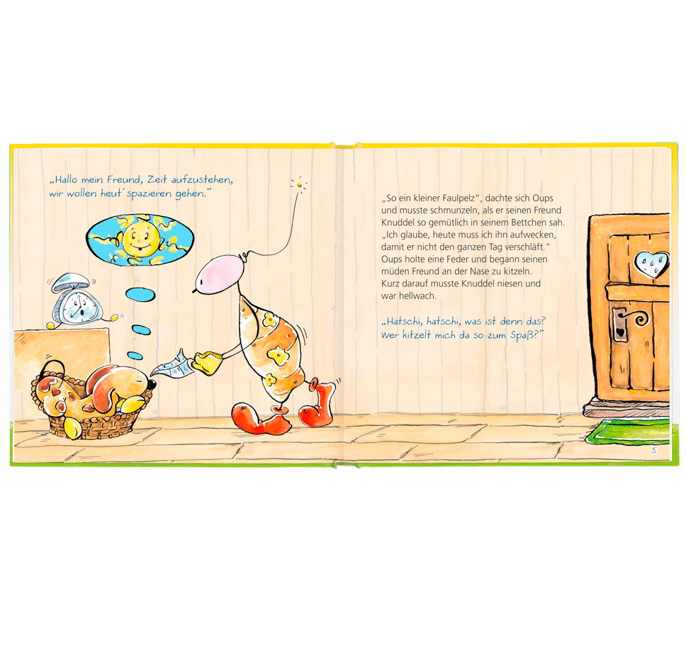 OUPS Kinderbuch - Oups, wo du bist scheint die Sonne... - Oups