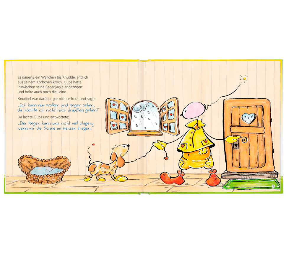 OUPS Kinderbuch - Oups, wo du bist scheint die Sonne... - Oups