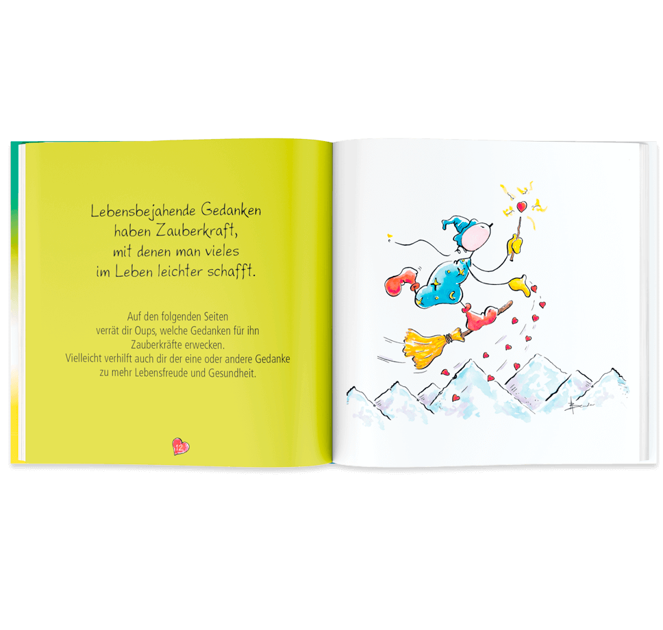 Oups Minibuch - Natürliche Heilkraft durch liebevolle Gedanken - Oups