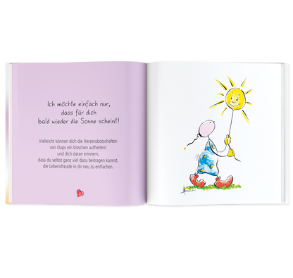 Oups Minibuch - Tröstende Gedanken für Herz und Seele - Oups