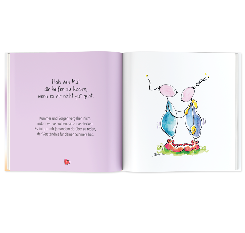 Oups Minibuch - Tröstende Gedanken für Herz und Seele - Oups