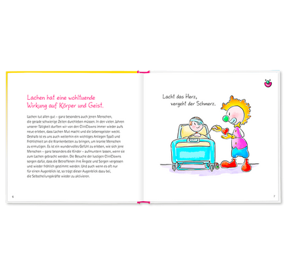 CliniClown Buch - Liebe und lache denn es tut allen gut. - Oups