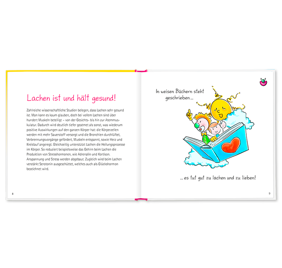 CliniClown Buch - Liebe und lache denn es tut allen gut. - Oups