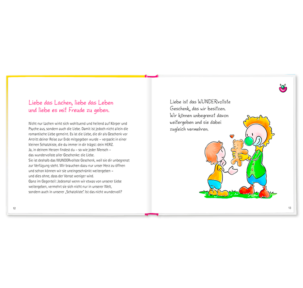 CliniClown Buch - Liebe und lache denn es tut allen gut. - Oups