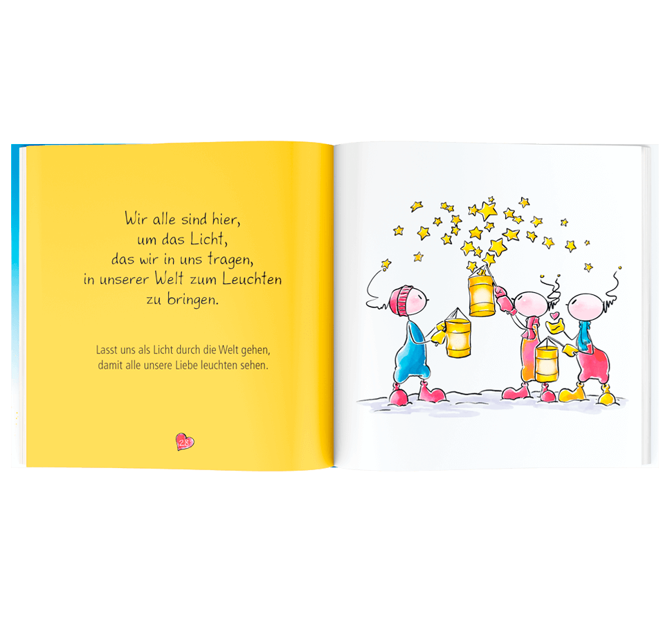 Oups Minibuch - Liebevolle Gedanken für Herz und Seele - Oups