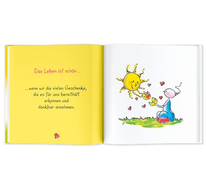 Oups Minibuch - Das Leben ist schön, weil du da bist - Oups