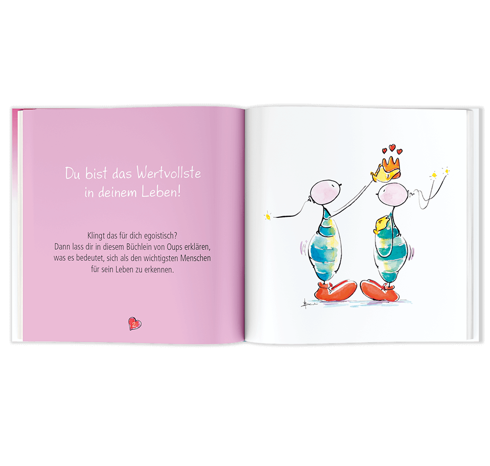 Oups Minibuch - Sei liebevoll zu dir selbst … - Oups
